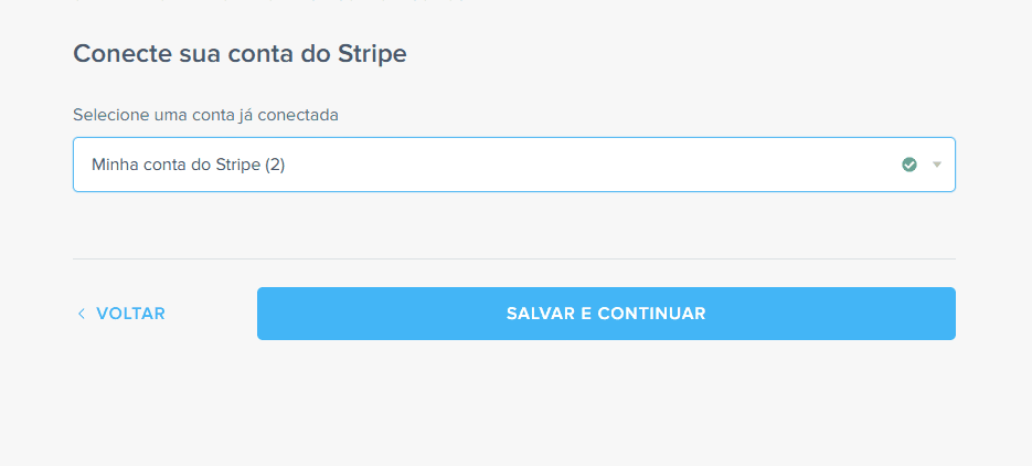 integração stripe