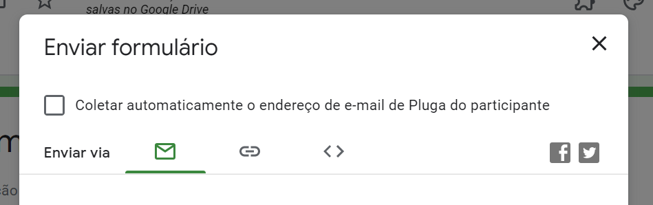 como enviar um formulário