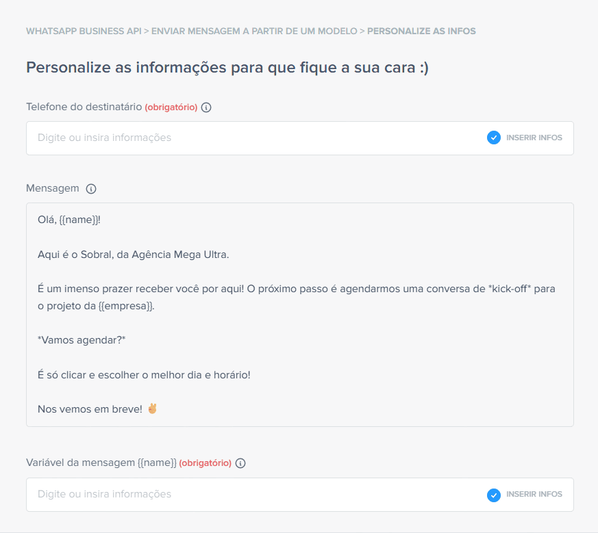 crm whatsapp mapeamento