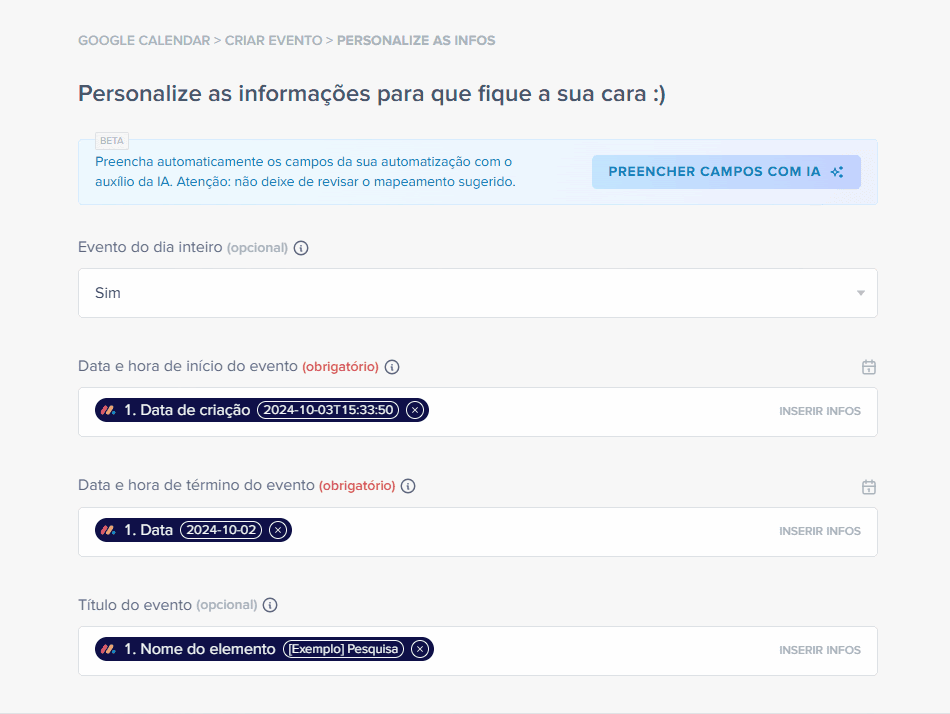 como conectar monday e google calendar