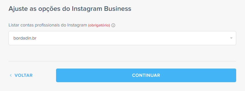 perfil do instagram business