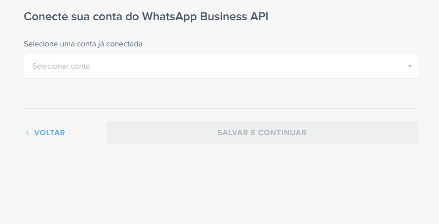 conectar conta whatsapp
