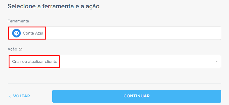 gestão de curso online ferramenta destino conta azul