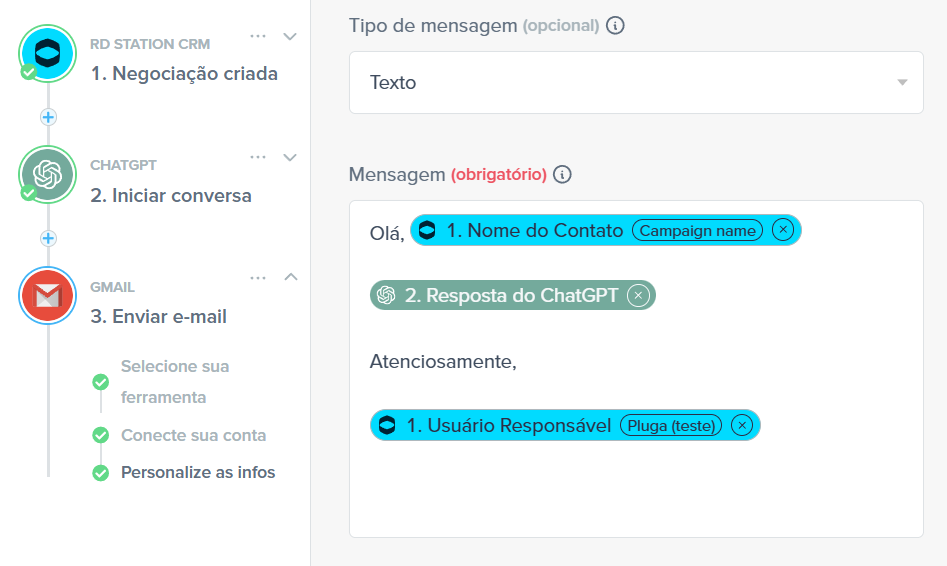Visualização completa