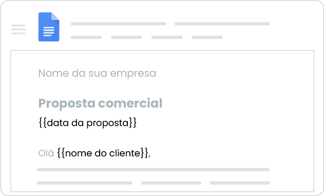 configurar template google docs