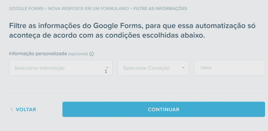 filtros personalizados