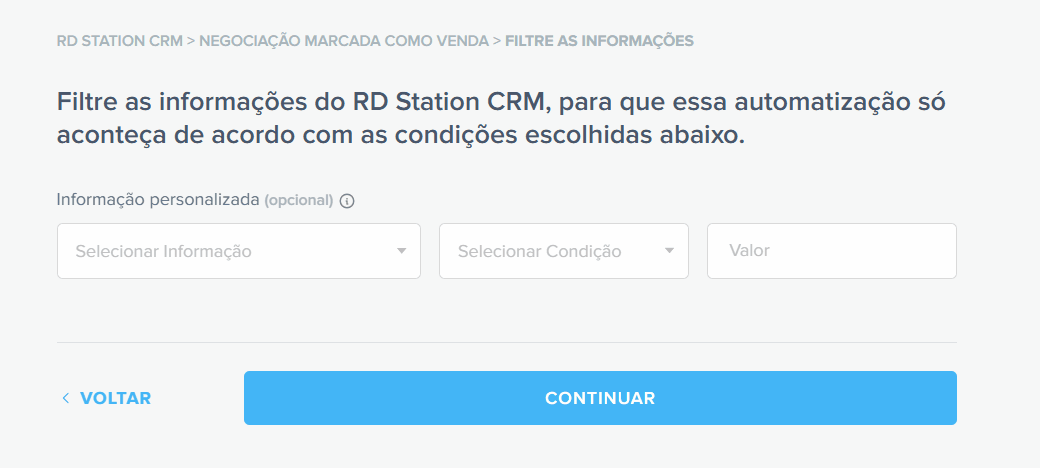 como atualizar público personalizado