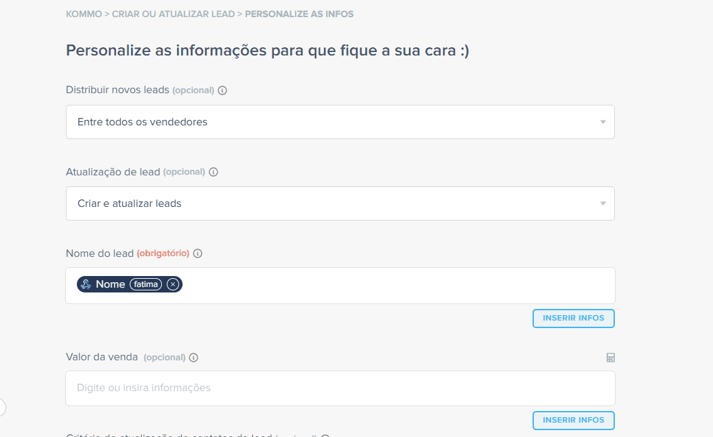 integrar respondi kommo crm