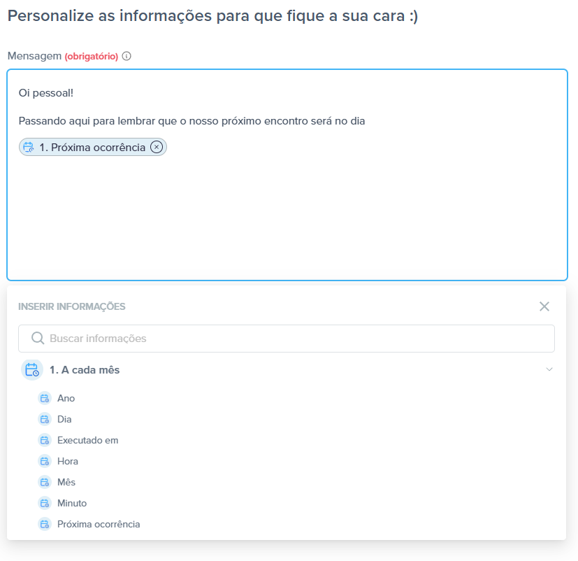 mapeamento da automatização