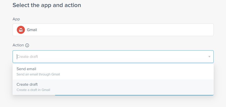 create draft on gmail