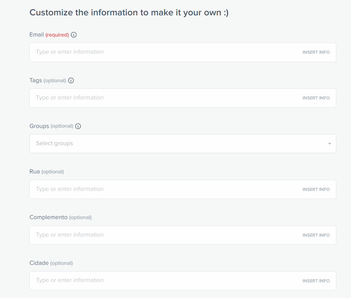 customize data mapping automation pipedrive mailchimp