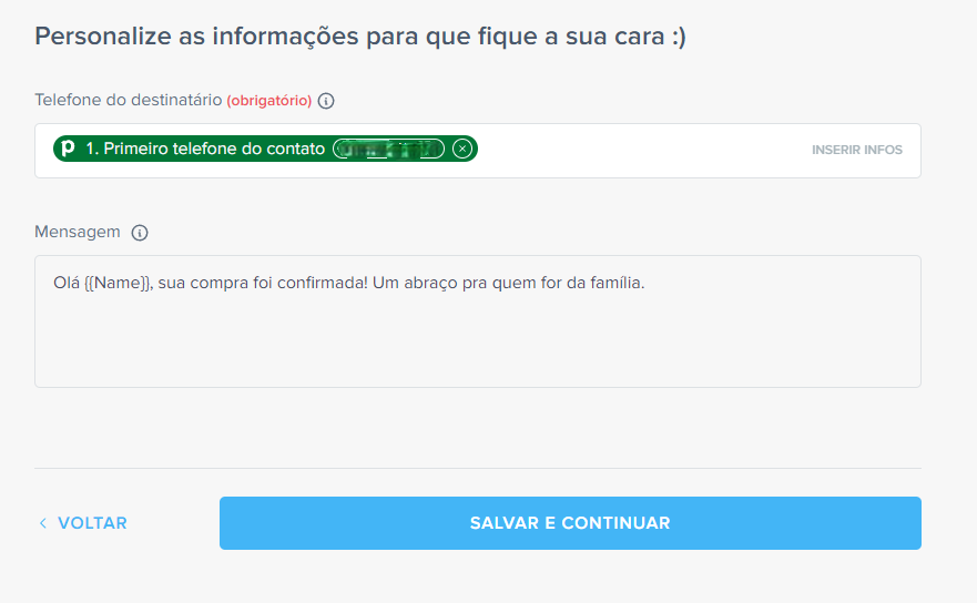 mapeamento whatsapp pipedrive