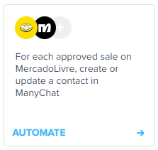 mercado livre automation