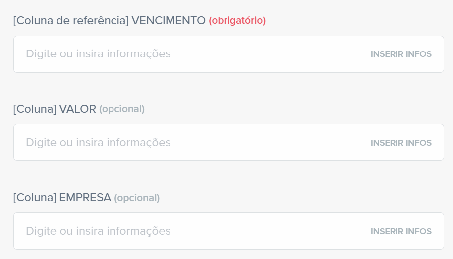 usar dados extraidos do mapeamento