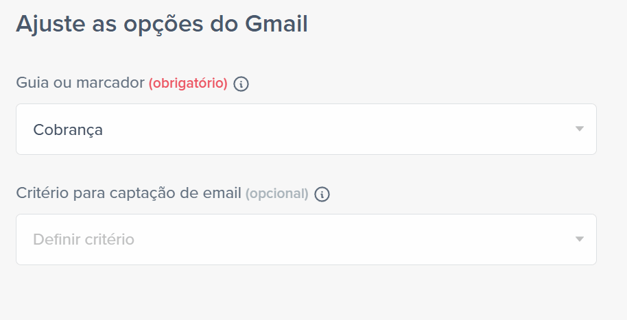passo 2 para extrair dados de email com ia