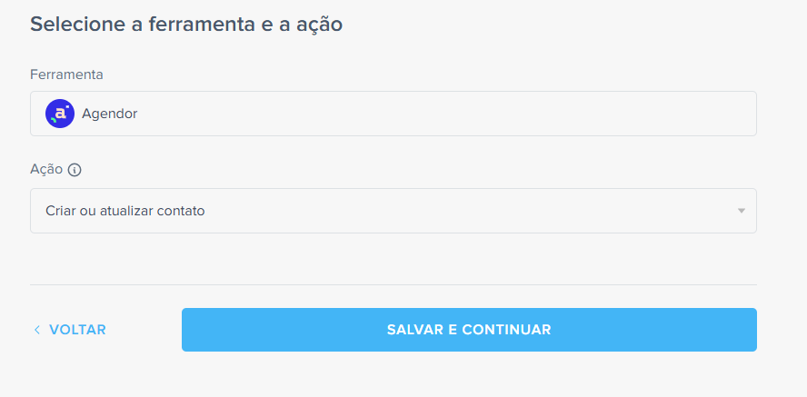 escolha do crm para a integração