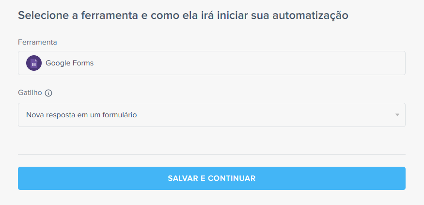 segmentação de leads inicio google forms