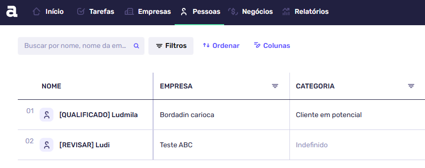 segmentação de leads no agendor