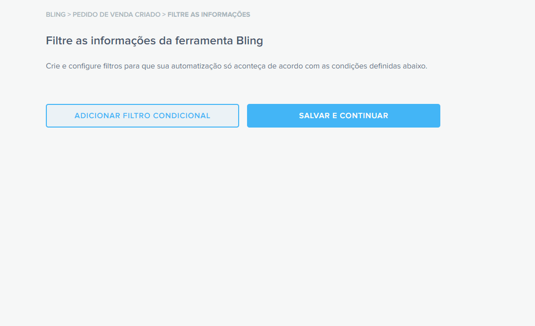 filtros condicionais pluga