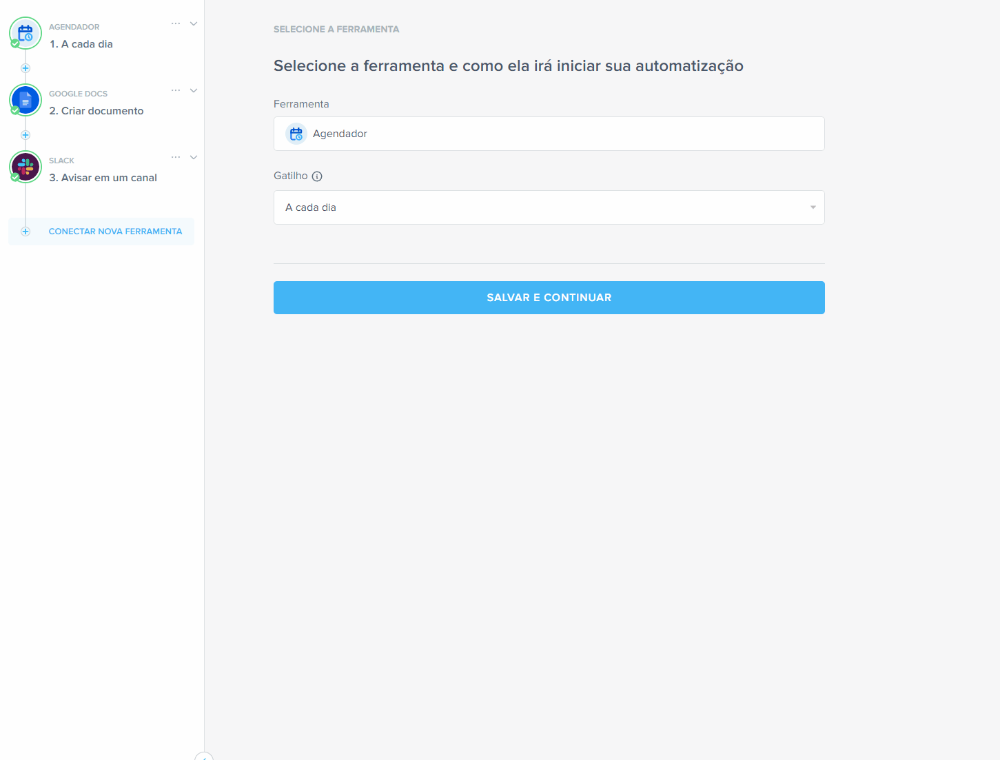 automação com agente de ia na pluga