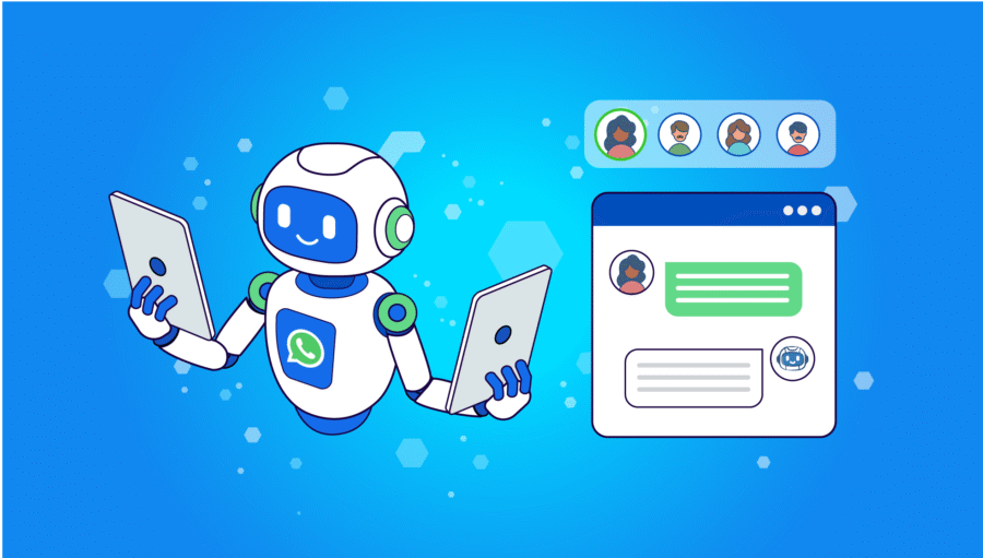 ia para atendimento no whatsapp