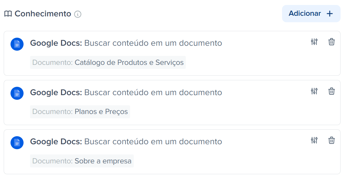 google docs agente d eia