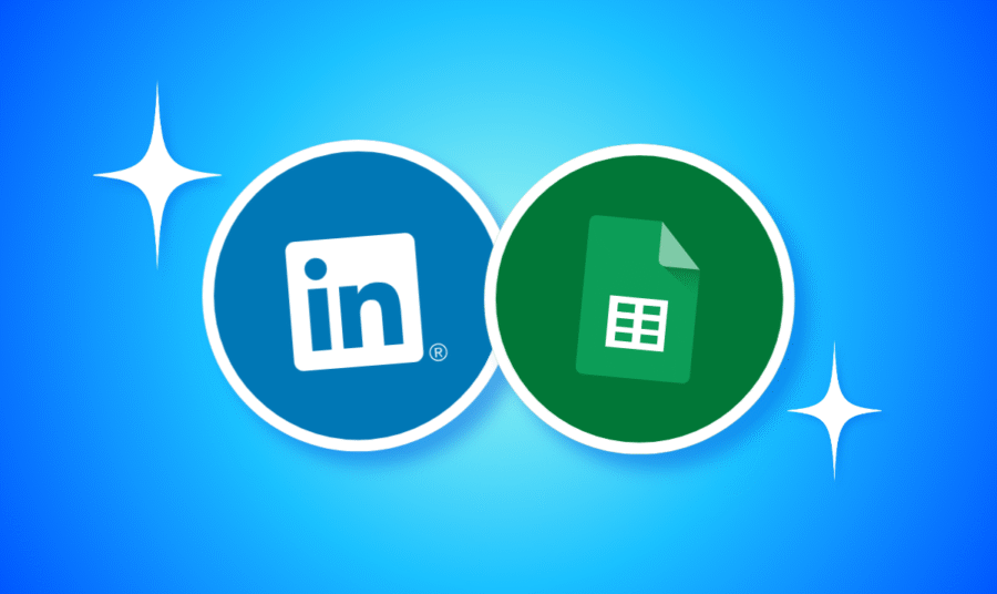 linkedin + google sheets