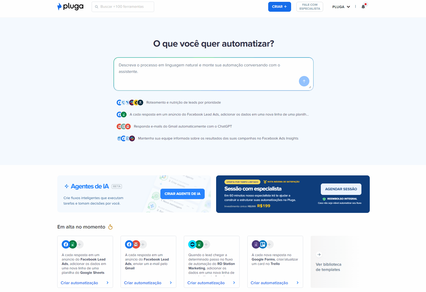 maneiras de criar automatização