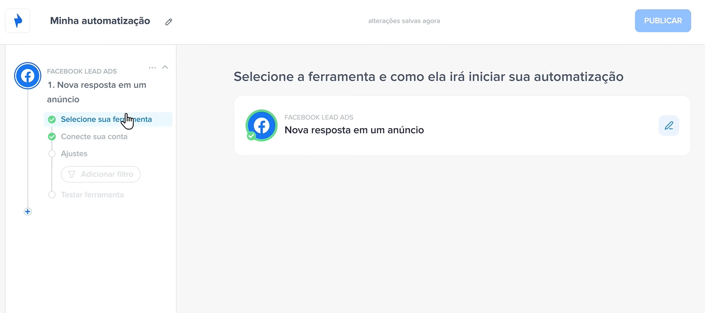 facebook lead ads whatsapp escolha da ferramenta origem